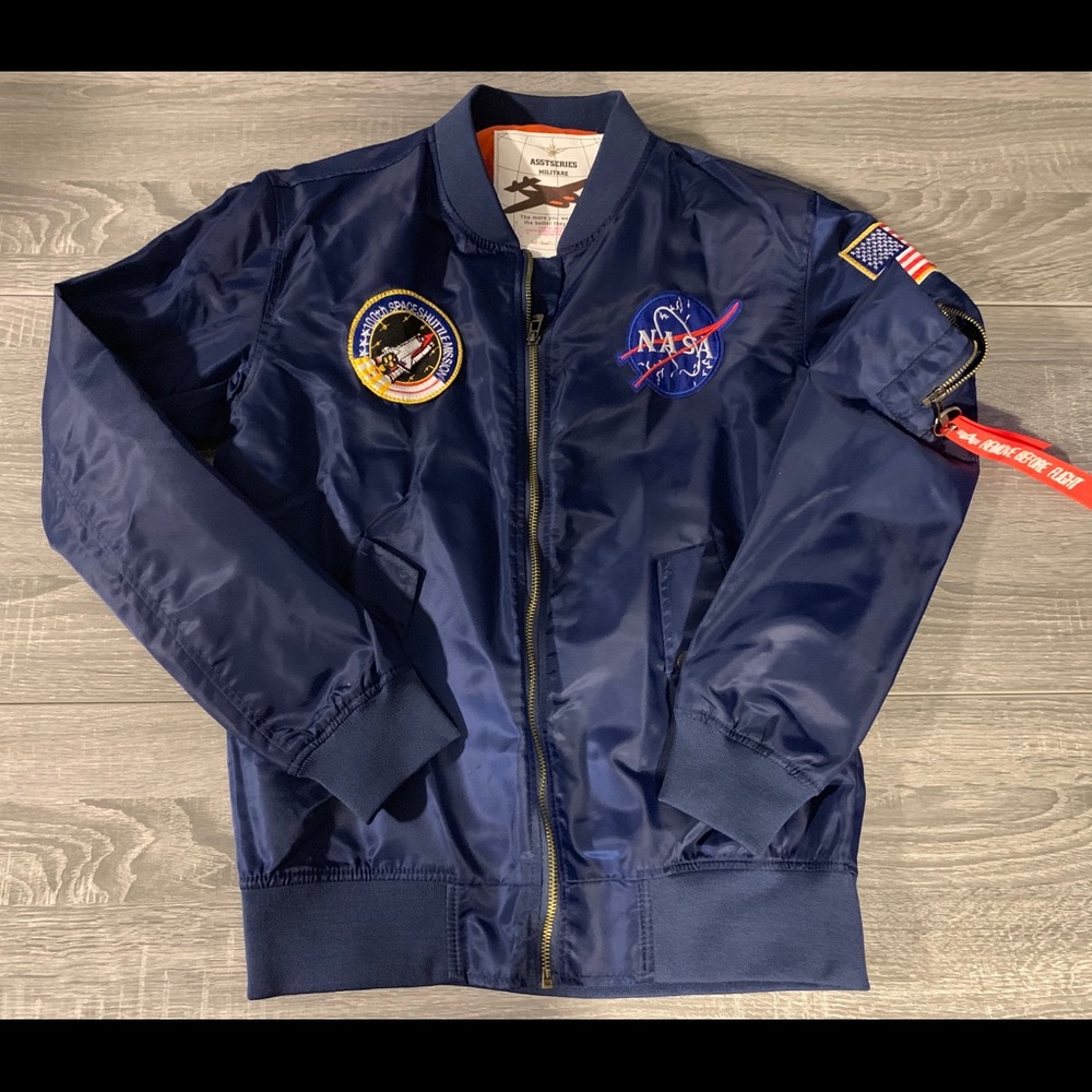 Asstseries Militare NASA USA Flight Jacket